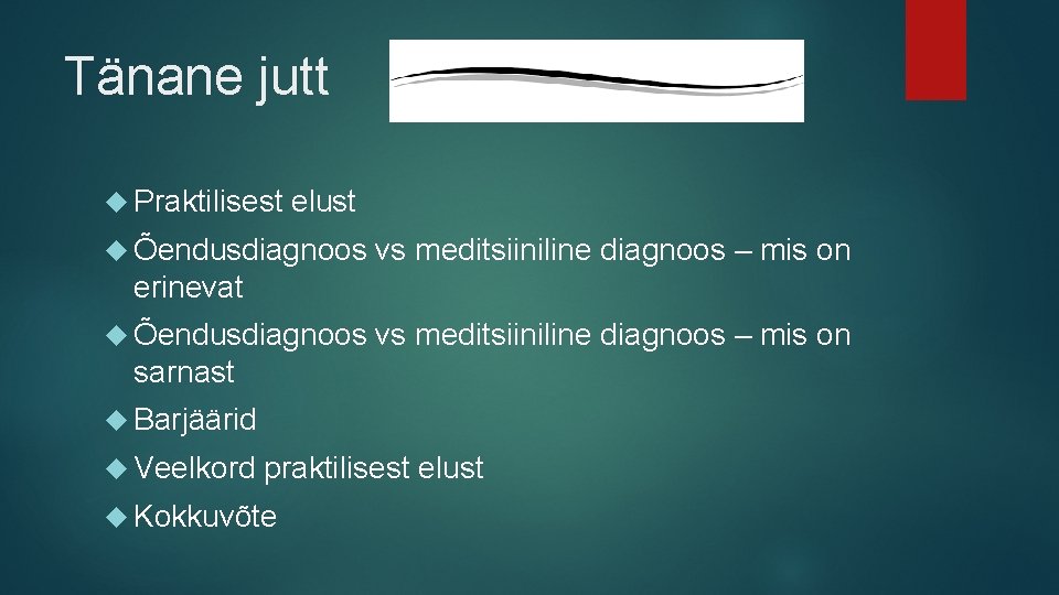 Tänane jutt Praktilisest elust Õendusdiagnoos vs meditsiiniline diagnoos – mis on erinevat Õendusdiagnoos vs