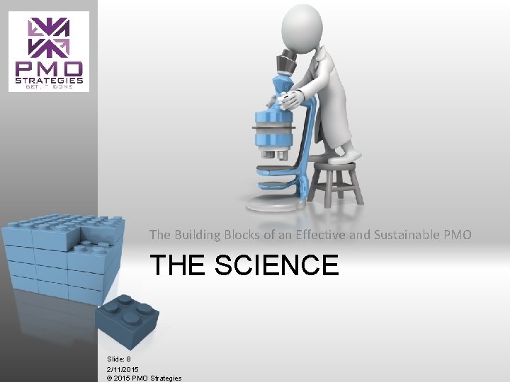 The Building Blocks of an Effective and Sustainable PMO THE SCIENCE Slide: 8 2/11/2015