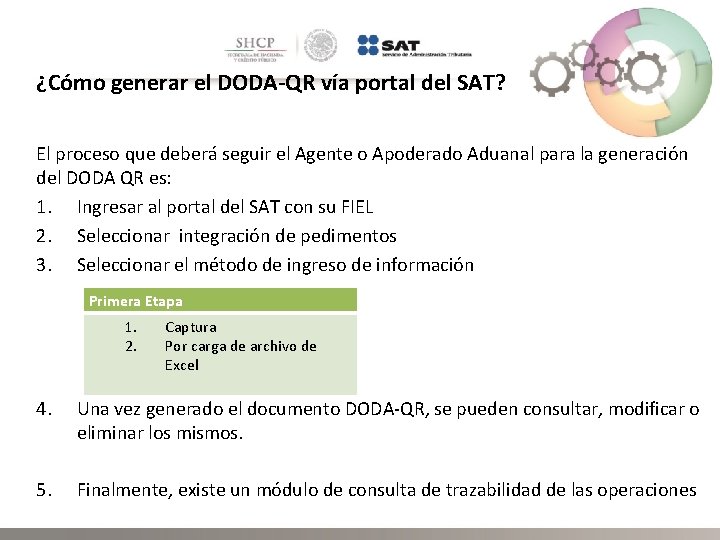 ¿Cómo generar el DODA-QR vía portal del SAT? El proceso que deberá seguir el