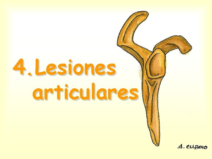 4. Lesiones articulares 
