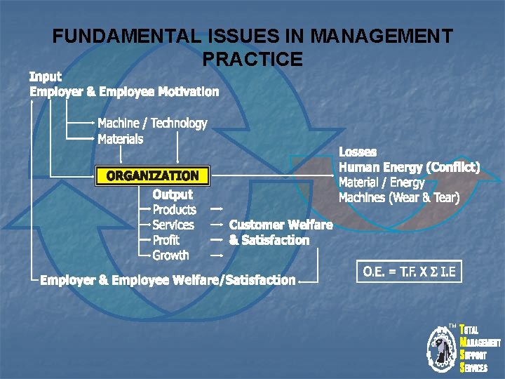 FUNDAMENTAL ISSUES IN MANAGEMENT PRACTICE TM 