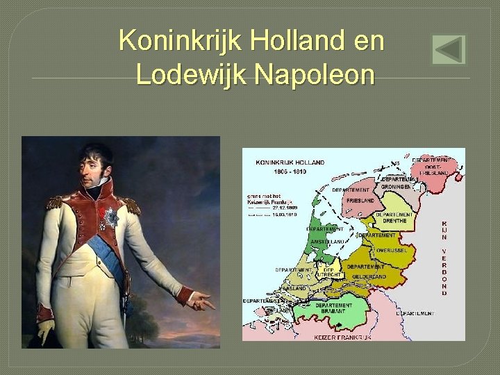 Koninkrijk Holland en Lodewijk Napoleon 