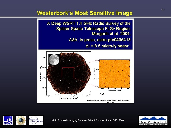 Westerbork’s Most Sensitive Image A Deep WSRT 1. 4 GHz Radio Survey of the