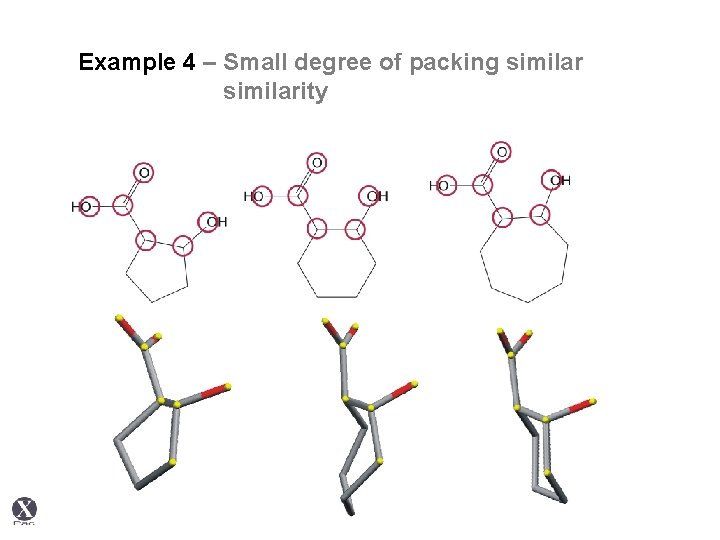 Example 4 – Small degree of packing similarity 