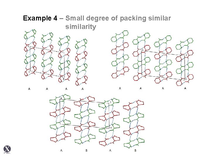 Example 4 – Small degree of packing similarity 