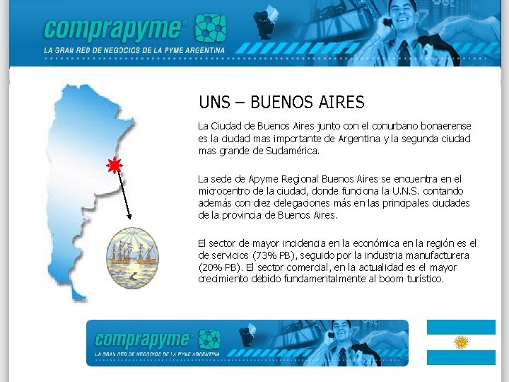 UNS – BUENOS AIRES La Ciudad de Buenos Aires junto con el conurbano bonaerense