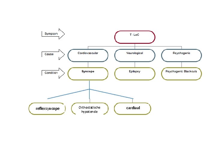 reflexsyncope Orthostatische hypotensie cardiaal 