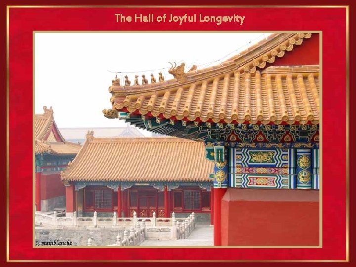 The Hall of Joyful Longevity 