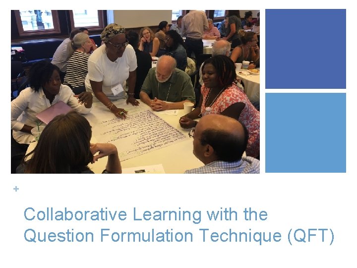 + Collaborative Learning with the Question Formulation Technique (QFT) 