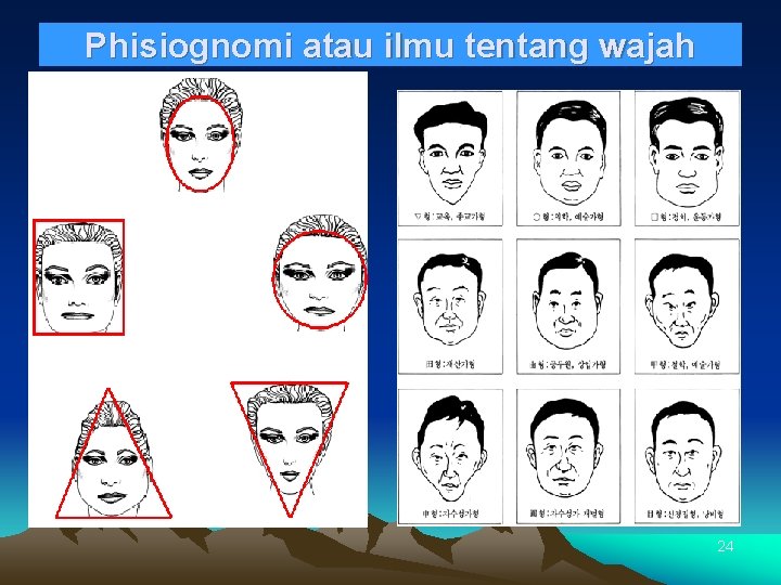 Phisiognomi atau ilmu tentang wajah 24 