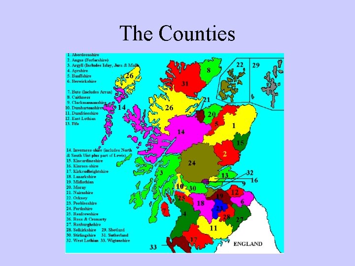 The Counties 