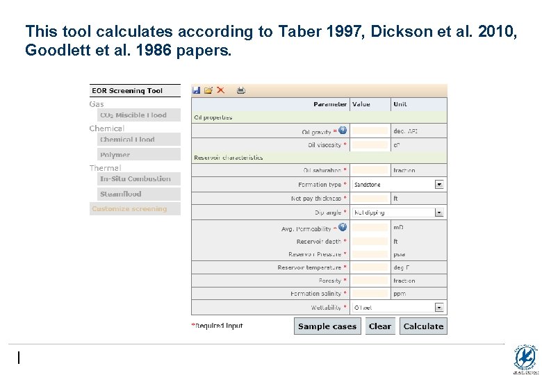 This tool calculates according to Taber 1997, Dickson et al. 2010, Goodlett et al.