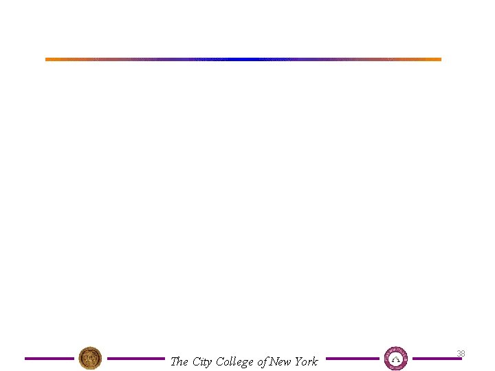 The City College of New York 38 The City College of New York 38