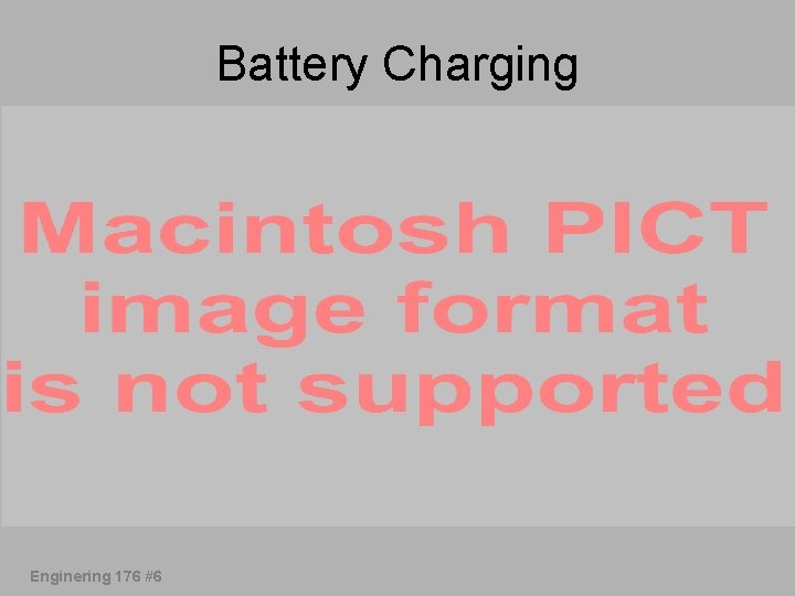 Battery Charging Enginering 176 #6 