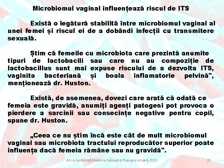 Microbiomul vaginal influențează riscul de ITS Există o legătură stabilită între microbiomul vaginal al