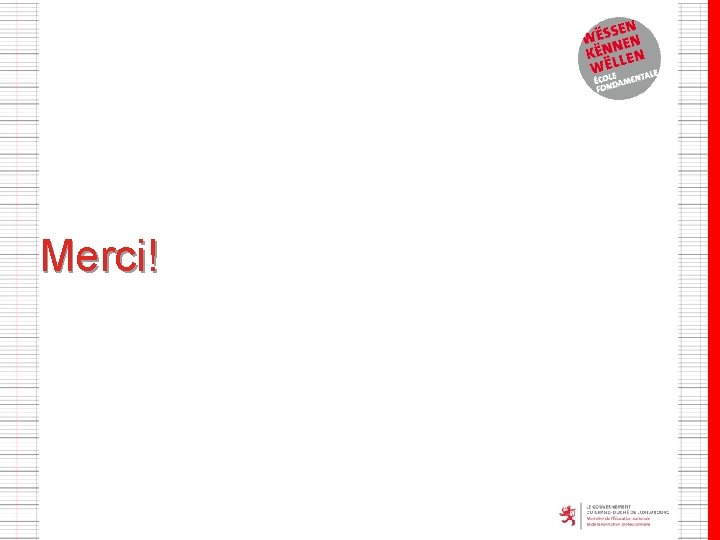 Merci! 