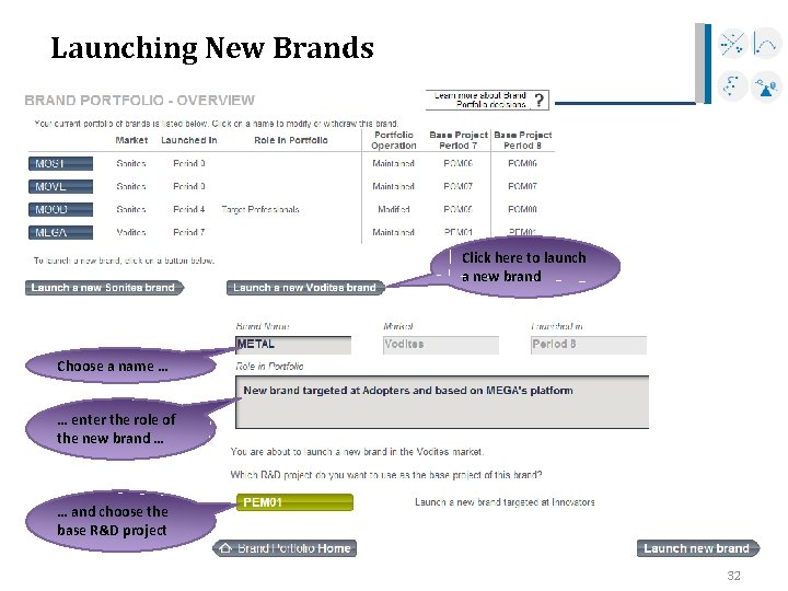 Launching New Brands Click here to launch a new brand Choose a name …