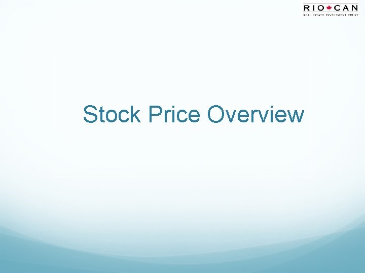 Stock Price Overview 