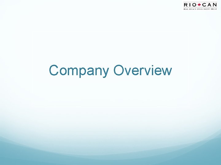 Company Overview 