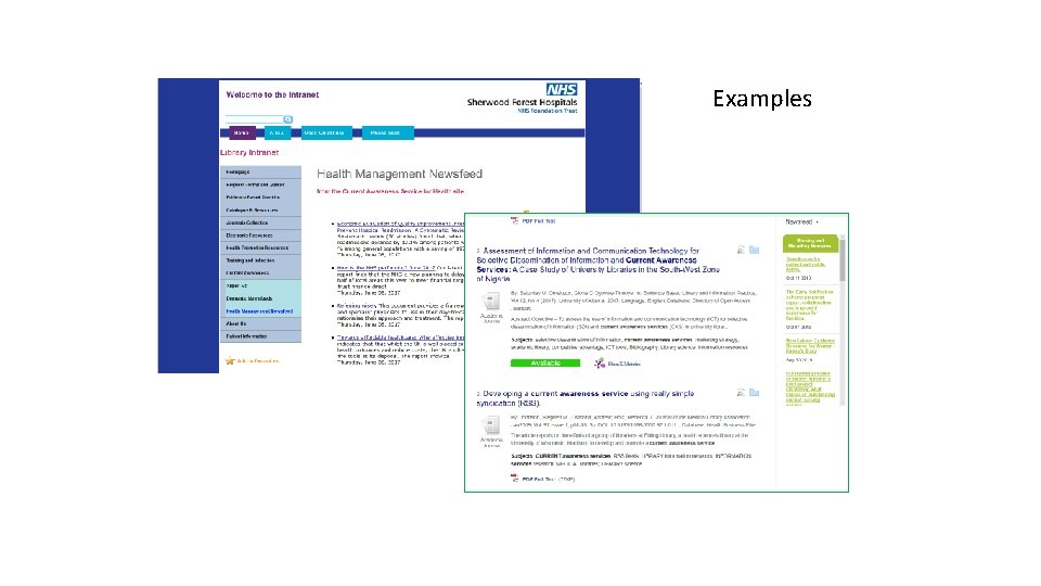 Examples 