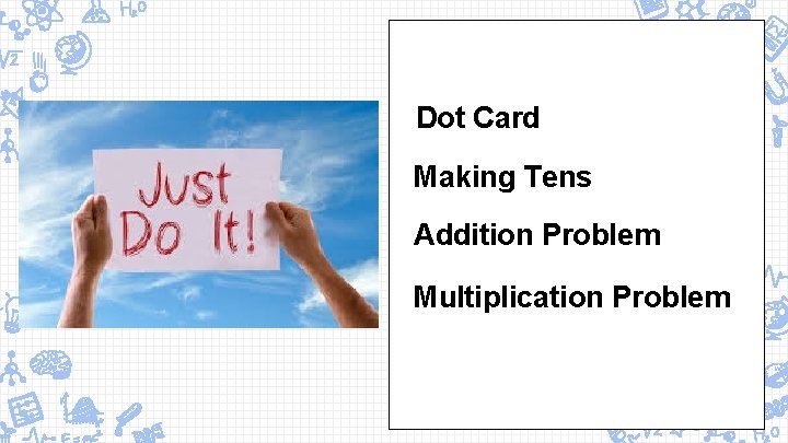 Dot Card Making Tens Addition Problem Multiplication Problem 