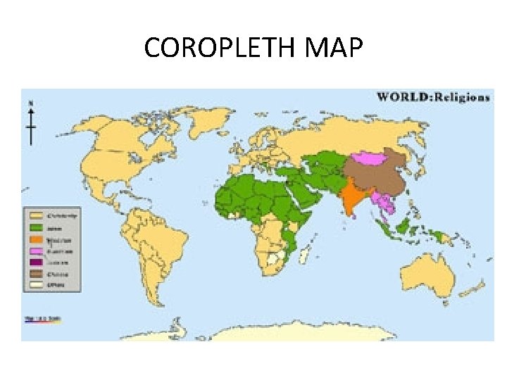 COROPLETH MAP 