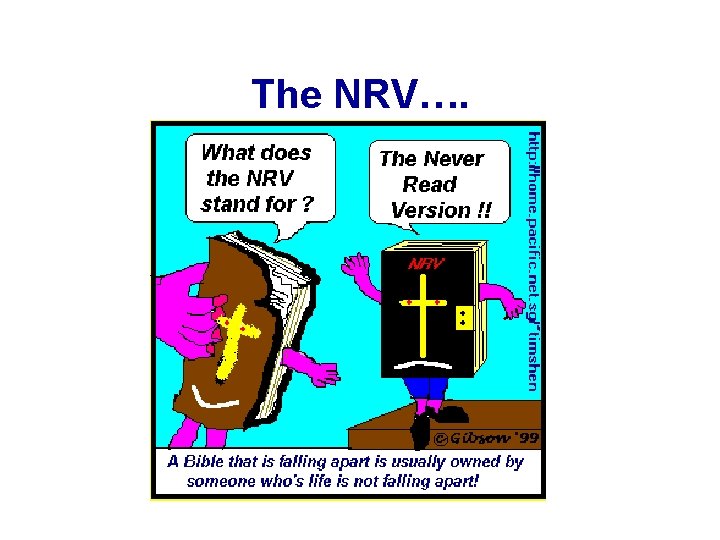The NRV…. 