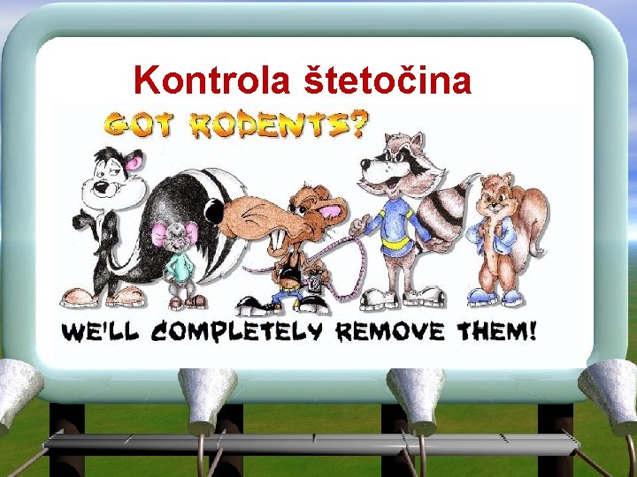 Kontrola štetočina 