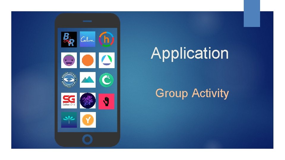 Application Group Activity 