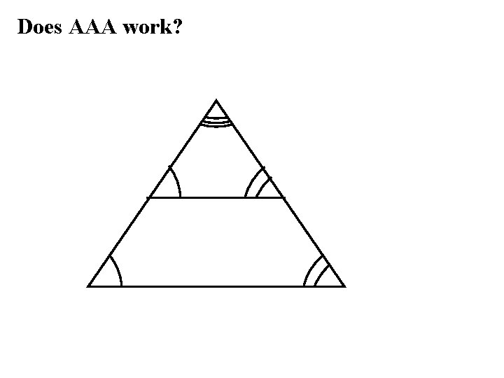 Does AAA work? Does AAA work?