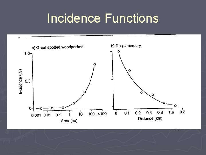 Incidence Functions 