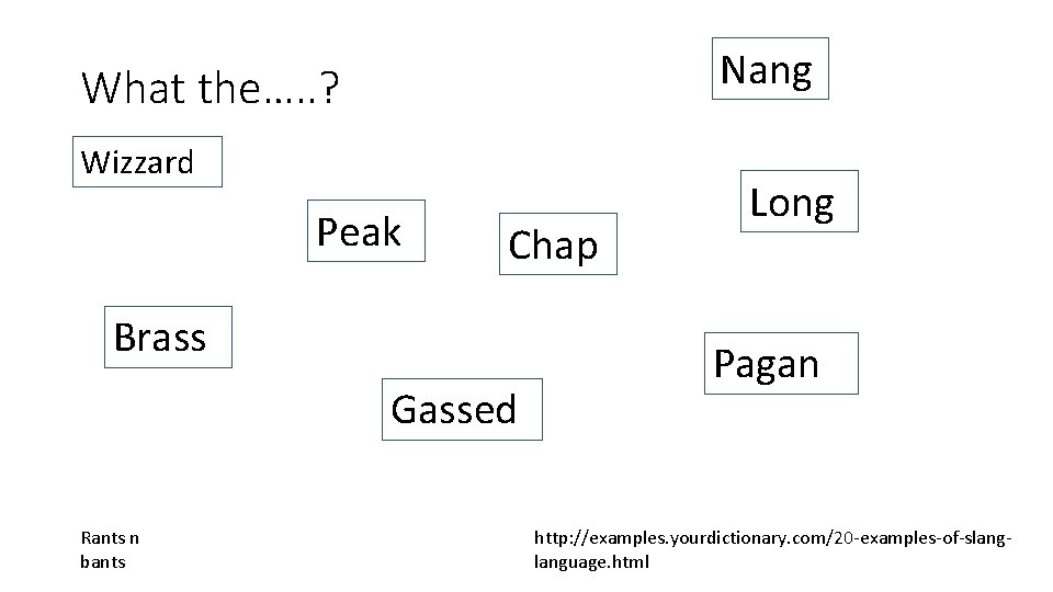 Nang What the…. . ? Wizzard Peak Chap Brass Gassed Rants n bants Long