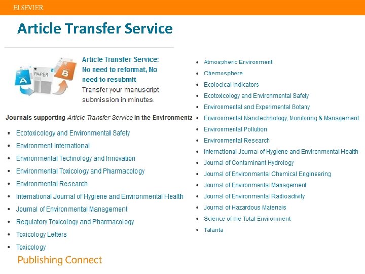 Article Transfer Service 
