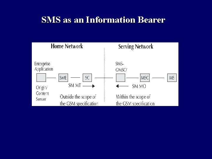 SMS as an Information Bearer 
