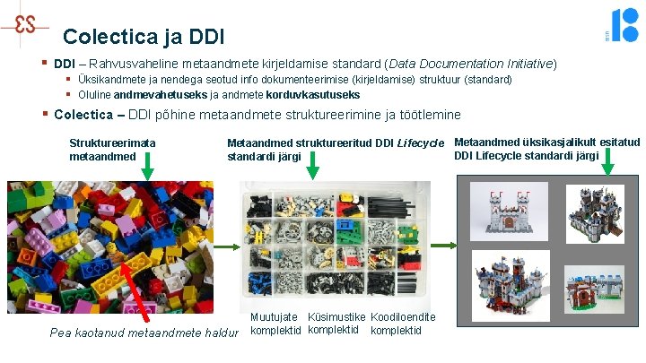 Colectica ja DDI § DDI – Rahvusvaheline metaandmete kirjeldamise standard (Data Documentation Initiative) §