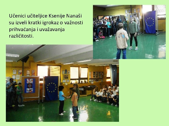 Učenici učiteljice Ksenije Nanaši su izveli kratki igrokaz o važnosti prihvaćanja i uvažavanja različitosti.