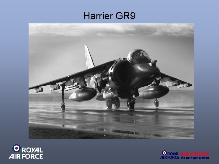 Harrier GR 9 