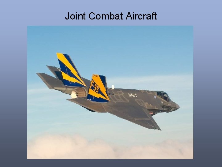 Joint Combat Aircraft 