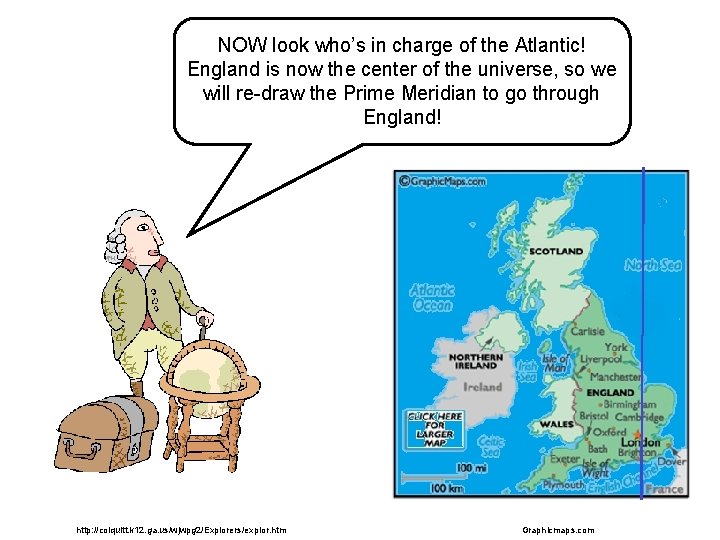 NOW look who’s in charge of the Atlantic! England is now the center of