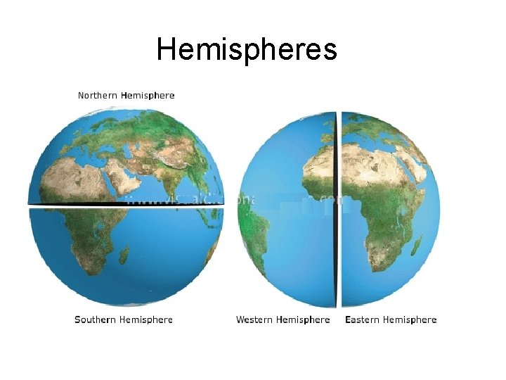 Hemispheres 