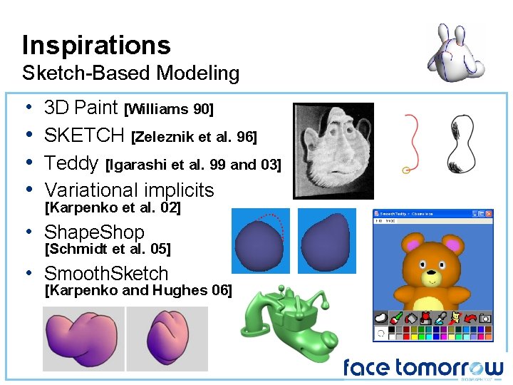 Fiber Mesh Designing Freeform Surfaces with 3 D