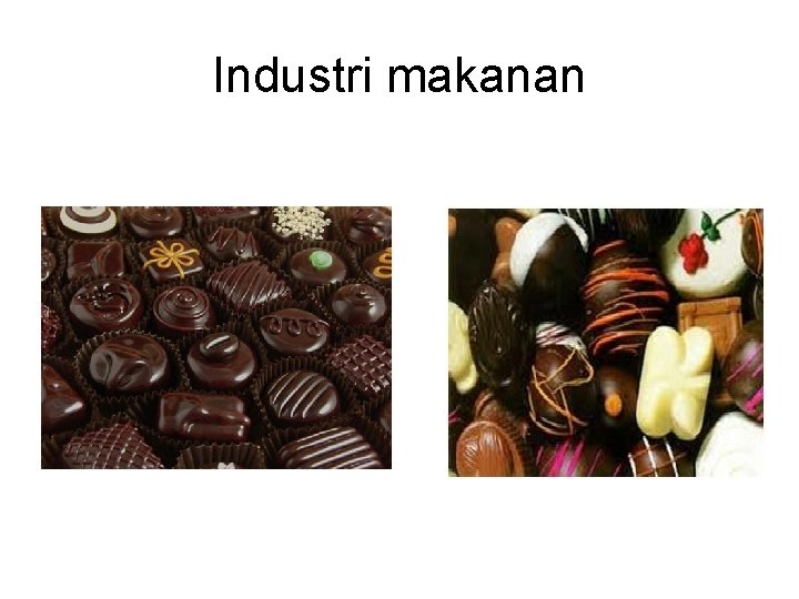 Industri makanan 