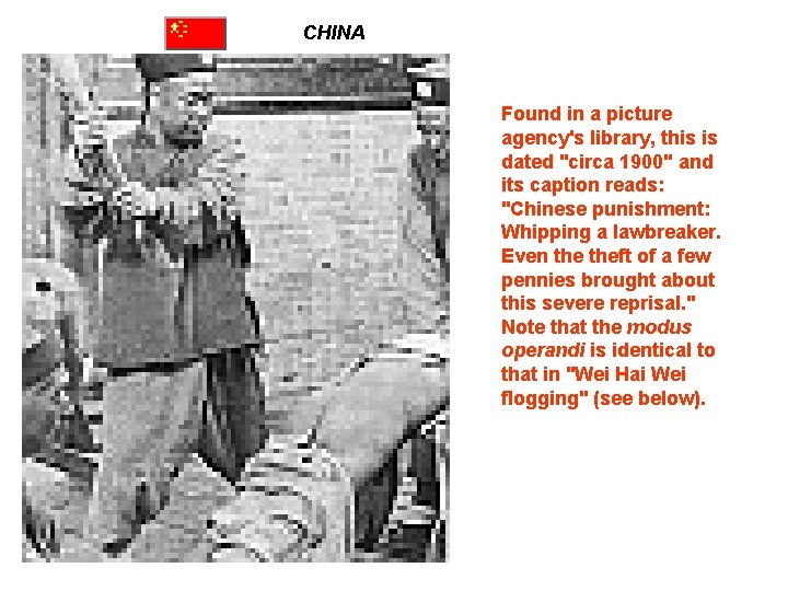 CHINA Found in a picture agency's library, this is dated "circa 1900" and its