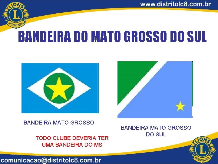 BANDEIRA DO MATO GROSSO DO SUL BANDEIRA MATO GROSSO TODO CLUBE DEVERIA TER UMA