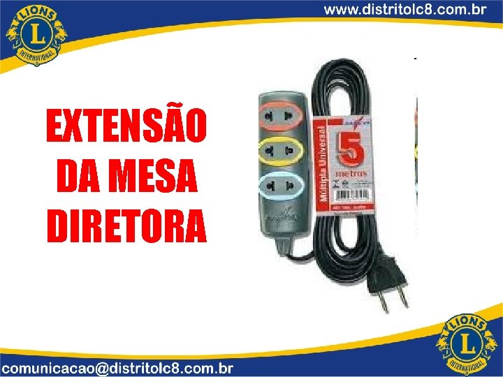 EXTENSÃO DA MESA DIRETORA 