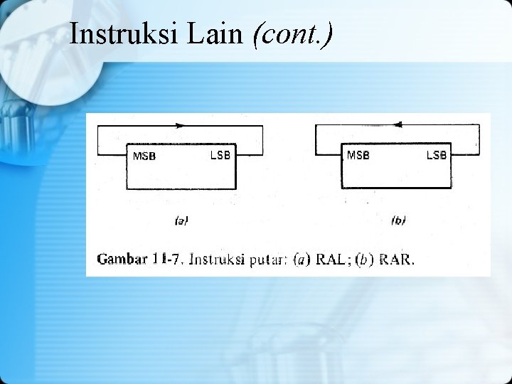 Instruksi Lain (cont. ) 