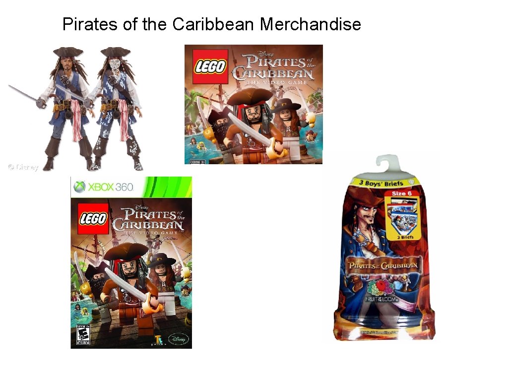 Pirates of the Caribbean Merchandise 