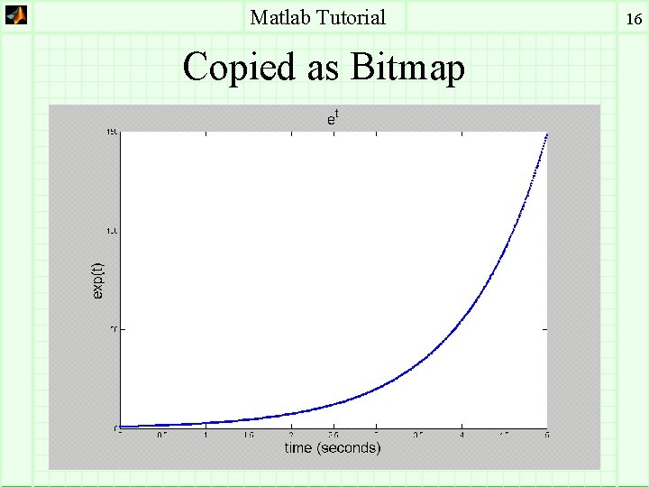 Matlab Tutorial Copied as Bitmap 16 