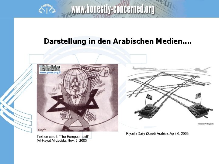 Darstellung in den Arabischen Medien. . 