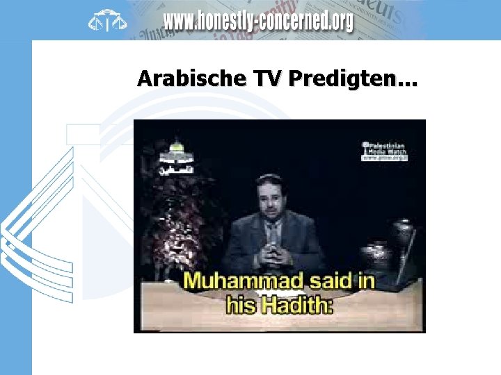Arabische TV Predigten. . . 